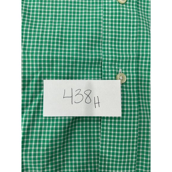 Ralph Lauren Mens Classic Fit Green Gingham Button Down Shirt 2XB - Picture 8 of 9